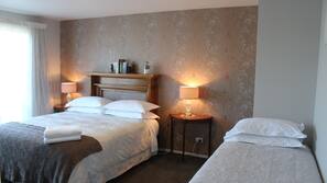 Individually furnished, blackout curtains, soundproofing