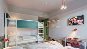 Soundproofing, free WiFi, linens