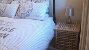 Individually decorated, individually furnished, iron/ironing board