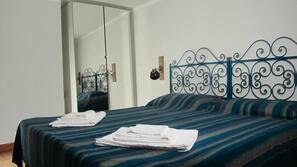 1 bedroom, down comforters, individually decorated
