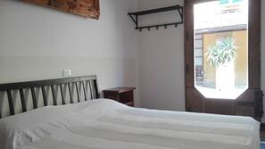 1 bedroom, down comforters, individually decorated
