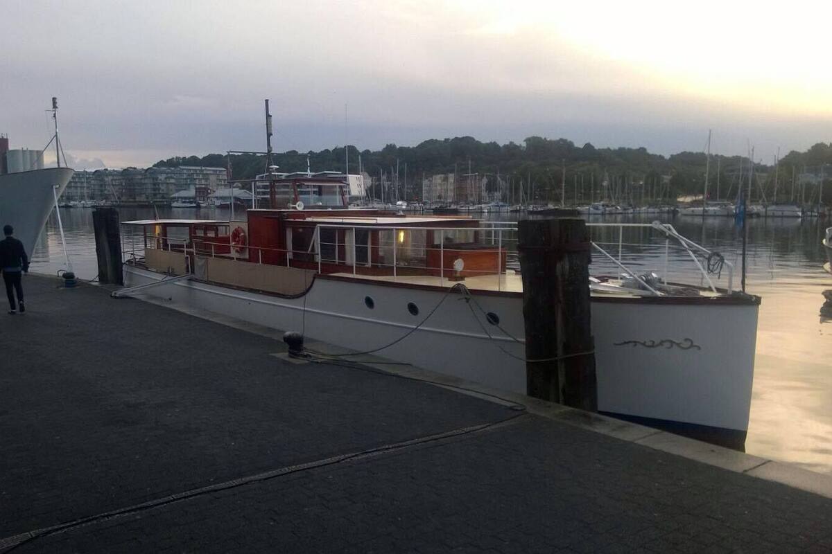 Classic Motor Yacht In The Harbor Of Flensburg Flensburg 21 Updated Prices Expedia Co Uk