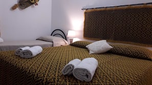 Free WiFi, bed sheets