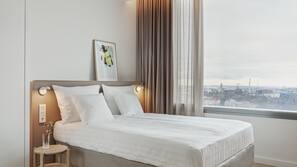 In-room safe, blackout drapes, soundproofing, iron/ironing board