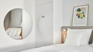 In-room safe, blackout drapes, soundproofing, iron/ironing board