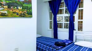 Roupas de cama antialérgicas, Wi-Fi de cortesia, roupa de cama