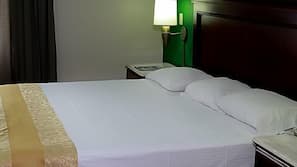 Premium bedding, Select Comfort beds, in-room safe