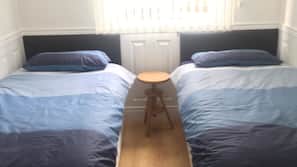 2 bedrooms, individually decorated, individually furnished
