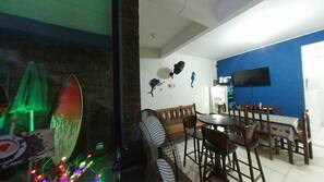Sala de jantar (no quarto)