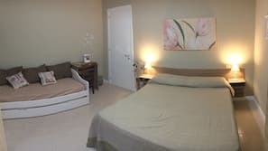 1 bedroom, iron/ironing board