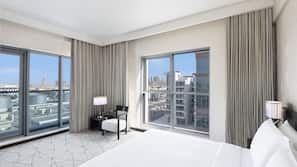 Premium bedding, minibar, in-room safe, desk