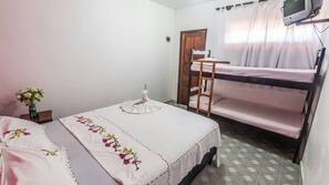 Wi-Fi de cortesia, roupa de cama