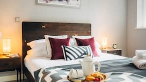 Hypo-allergenic bedding, individually decorated, individually furnished