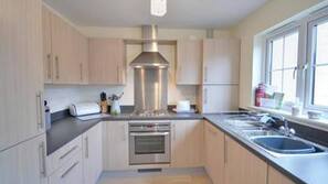 Microwave, oven, dishwasher, toaster