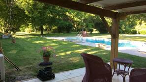 Seasonal outdoor pool