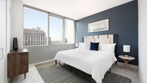 Individually furnished, laptop workspace, iron/ironing board, linens