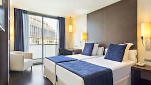 Down comforters, minibar, in-room safe, desk