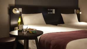In-room safe, desk, blackout curtains, iron/ironing board