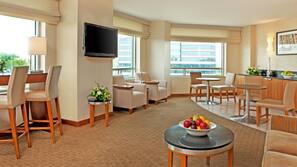 Premium bedding, down duvet, pillow top beds, in-room safe