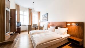 1 Schlafzimmer, Allergikerbettwaren, Zimmersafe, schallisolierte Zimmer