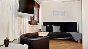 Babysenger (mot et tillegg), ekstraseng (mot et tillegg) og gratis wi-fi