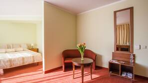 Minibar, desk, iron/ironing board, rollaway beds