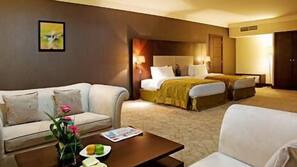 Select Comfort beds, minibar, in-room safe, individually decorated