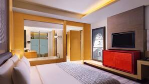 Minibar, in-room safe, desk, blackout curtains