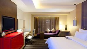 Minibar, in-room safe, desk, blackout curtains