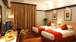 In-room safe, desk, iron/ironing board, free cots/infant beds