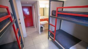 Pillowtop beds, blackout drapes, soundproofing, free WiFi