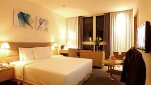 Minibar, in-room safe, desk, blackout drapes
