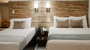 Premium bedding, individually furnished, desk, iron/ironing board