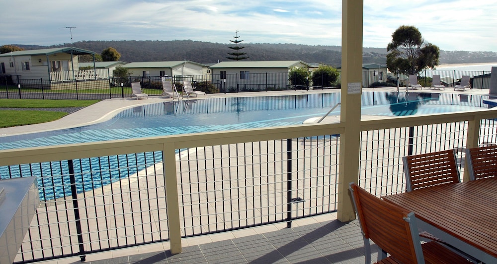 View from room, NRMA Merimbula Beach Holiday Resort