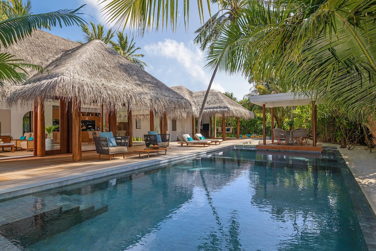 Anantara Kihavah Maldives Villas - Four Bedroom Beach Pool Residence