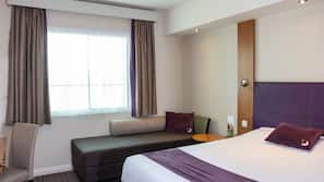 Premium bedding, in-room safe, desk, soundproofing