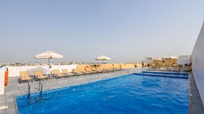 Rooftop pool