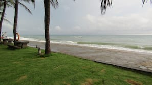 Private beach