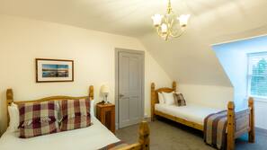 Egyptian cotton sheets, iron/ironing board, cots/infant beds, free WiFi