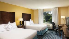 In-room safe, desk, laptop workspace, iron/ironing board