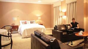 In-room safe, iron/ironing board, rollaway beds, bed sheets
