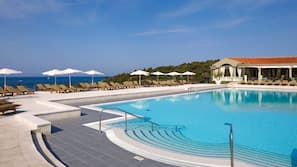Seasonal outdoor pool