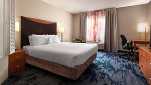 In-room safe, desk, iron/ironing board, free WiFi