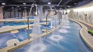 Indoor spa bath