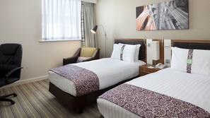 Premium bedding, in-room safe, desk, blackout curtains