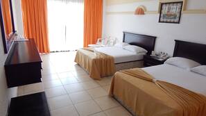 Down comforters, iron/ironing board, free WiFi, linens