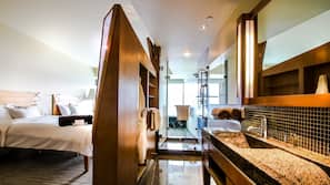 Minibar, in-room safe, desk, blackout curtains