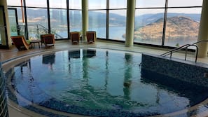 Indoor spa bath