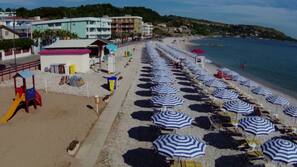 Una spiaggia nelle vicinanze, pesca
