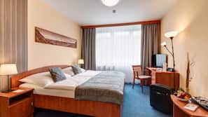 Minibar, in-room safe, desk, blackout drapes